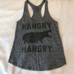 EUC Buy Me Brunch “Hangry Hangry” tank- size M